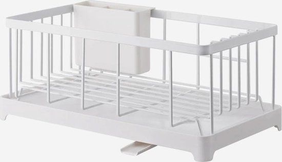 Yamazaki Tower Afdruiprek - Wit - Staal - 55 x 16.5 x 16 cm