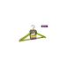 Confortime Kleerhangers van hout, driekleurig, 45 x 24 cm, 3 stuks