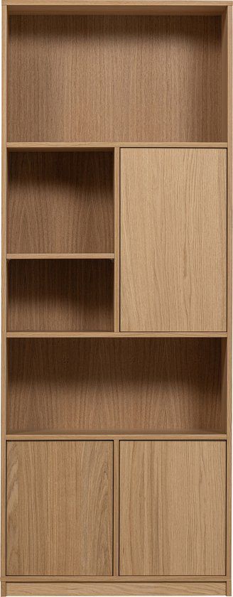 vtwonen Modulair Bovenkast - Eikenhout Fineer - Naturel - 199x77x40 cm