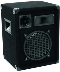 Omnitronic DX-822 vloerspeaker / zwart