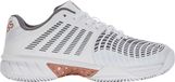 K-Swiss Express Light 3 HB Dames Tennisschoenen Wit/Zwart/Staal Grijs/Rose Goud EU 37.5