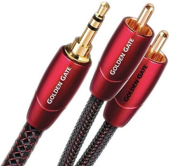 AudioQuest 0.6m Golden Gate 3.5mm - 2xRCA