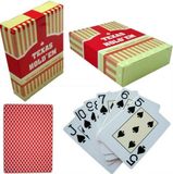 Merkloos Pegasi Pokerkaarten 100% Plastic | Rood