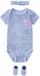 Nike - Meisjes - Nike Babyset Giftpack 3-Pcs - Blauw/Roze - Maat 6-12 Maanden
