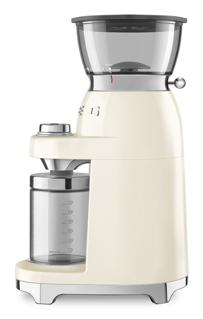SMEG CGF03CREU Burr Grinder - Cream