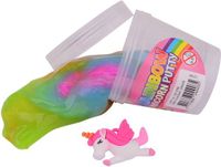 Johntoy Unicorn slijm - Slime - Putty - Eenhoorn - Kinderen - Speelgoed - Met speeltje - Siliconen - multicolor