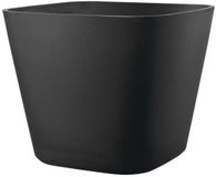 Deroma Origin vierkante bloempot - 28 x 23,5 cm - 12 L - Antraciet
