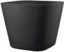 Deroma Origin vierkante bloempot - 28 x 23,5 cm - 12 L - Antraciet
