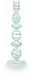 Pip Studio - Kandelaar - Licht Blauwe Kaarsenhouder - Glas Swirl - 28cm