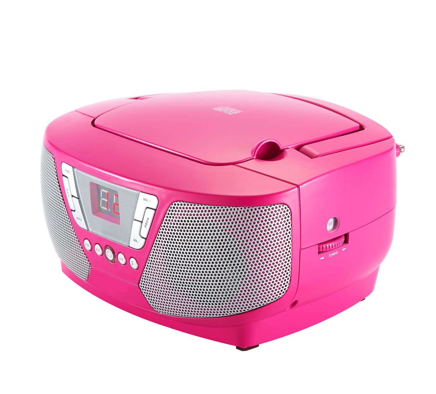 Bigben CD60RS - Draagbare Kinder Radio CD-Speler - Roze