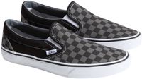 Vans Classic Slip-On Sneakers Unisex - Black/Pewter Checkerboard