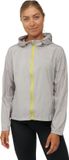 DANISH ENDURANCE Windjack - Outdoorjas - Lichtgewicht - Ademend - Dames - Zilver Grijs - Maat S