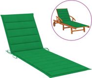 VidaXL Ligbedkussens oxford stof groen