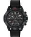 Timex Ridge Chrono TW2W16000 Horloge - Leer - Zwart - Ø 42 mm