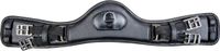 HKM Dressuursingel leder Anatomic zonder elastiek Black - 75cm