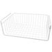 Southern Homewares 15" White Wire Under Shelf Organizer Basket