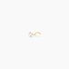 Fethi Piercing Fethi Serti Griffe 05 Or Jaune Oxyde