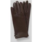 Roeckl Vingerhandschoenen 'FRANKFURT' chocoladebruin