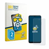 BROTECT - Screenprotector voor General Mobile GM 26 Pro 5G - Folie Beschermfolie matte 2 Stuks