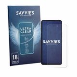 Savvies - Screenprotector voor Gigaset GS6 Pro (case-friendly) - Folie Beschermfolie transparant 18 Stuks