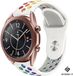 Strap-it Samsung Galaxy Watch 3 sport band 41mm - wit/kleurrijk