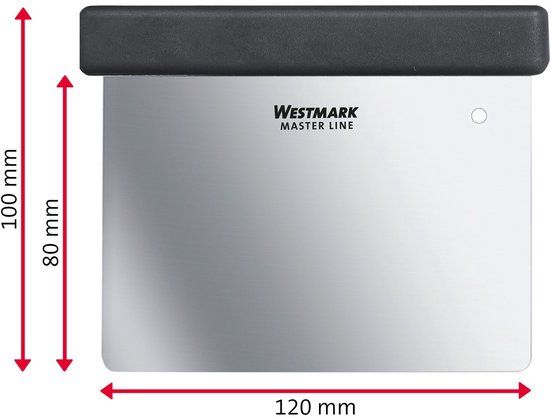 Westmark 2 Professioneel deegschraper/spatel