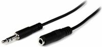 StarTech 2 m slanke 3,5 mm stereo-audioverlengkabel - M/F