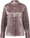 comma Blouse Vieux rose Manches longues Acétate Satin Coupe regular