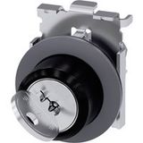 Siemens 3SU10604LF210AA0 3SU1060-4LF21-0AA0 Interrupteur à clé 1 x 90 ° IP66, IP67, IP69/IP69K 1 pièce