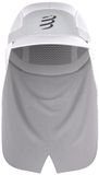 Compressport StayFresh Ice Cap Sunshade Unisex White Polyester Baseball Cap for Running Outdoor Sport
