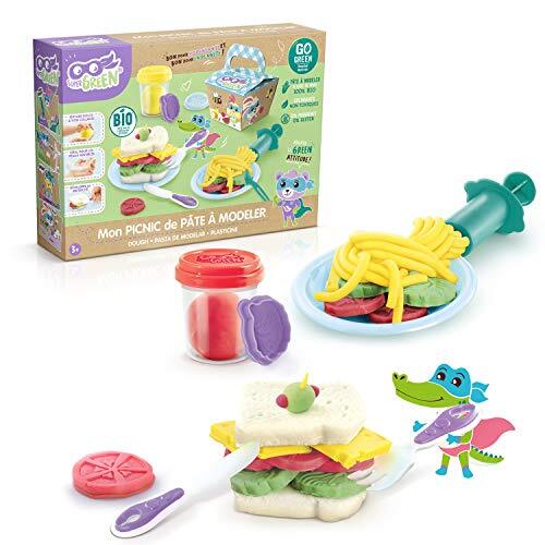 Super Green - Set met biologische kneedmassa, ECO 008.