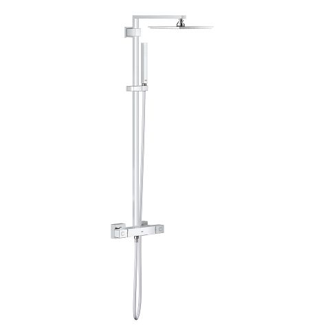 GROHE Euphoria Cube XXL Regendouche Set - Thermostaatkraan - Chroom
