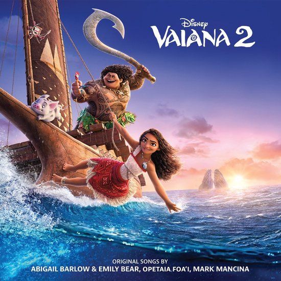 Vaiana Disney Vaiana 2 (LP) (Original Soundtrack) (Coloured Vinyl)