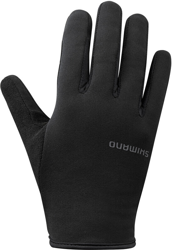Shimano Unisex lichte thermische handschoenen, zwart, maat XL