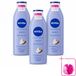 Nivea Lait pour le corps lisse - Beurre de karité - 72 heures d'hydratation - Pour peau sèche - 250 ml