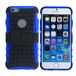 Thematys Siliconen Hard Stand Bumper beschermhoes voor Apple iPhone 6 blauw