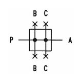 Riegler VV 26 variobloc verdeler BG 2, G 1, met 4 uitgangen