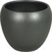 Floran Bloempot mat antraciet keramiek H24 x D27 cm - Grijs