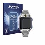 Savvies Screenprotector voor Imoo Watch Phone X10 - Folie Beschermfolie transparant 6 Stuks