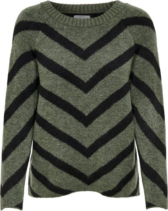 ONLY ONLELIZA L/S PULLOVER KNT NOOS Dames Trui - Lizard - Maat S