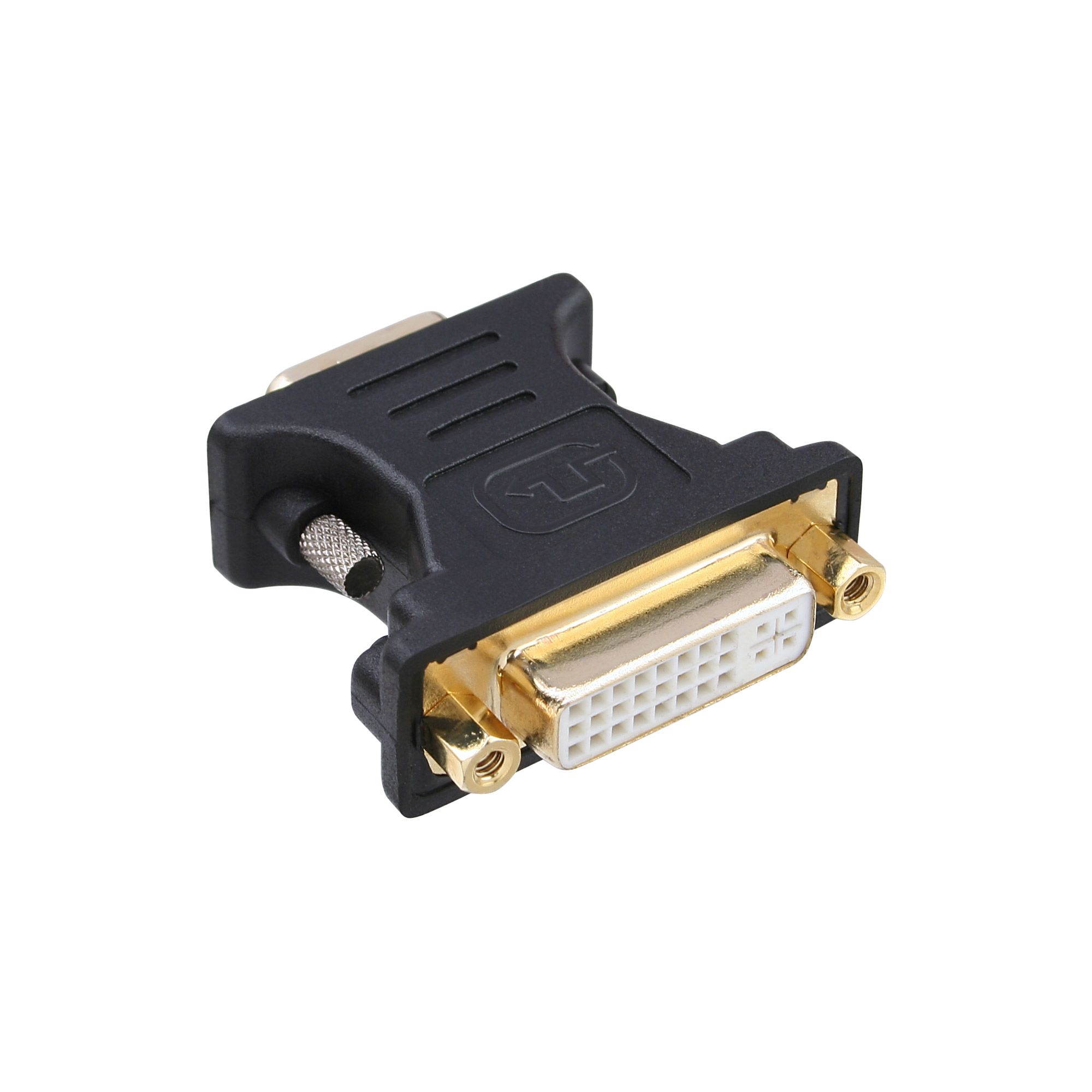 InLine 17790P VGA Adapter - Male to Female - Black