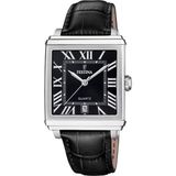 Festina F20681/3 Heren Horloge - Mineraalglas - Roestvrijstaal/Leer - Zilverkleurig - Ø 33.5 mm - Quartz - Gesp - 5 ATM