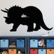 Ambiance Sticker Leisteen schoolbord - Muurstickers, zelfklevend, afwasbaar, Silhouette Kentrosaurus, H90 x L170 cm
