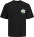 JACK&JONES JORTOAST TEE SS CREW NECK TG LN T-shirt Homme M Noir Coton