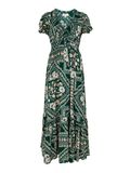Apricot Maxi-jurk met sjaalprint en smockwerk