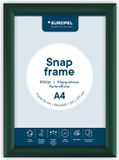 Europel Kliklijst – Posterlijst – A4 – 21 x 29,7 cm – 25mm – Aluminium – Groen