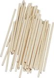 Rayher hobby materialen Knutselhoutjes - 240x stuks - naturel - 10 x 4 mm - Houten vormen knutselen