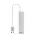 VoltShine USB 3.0 naar Gigabit Ethernet-converter + 3 USB 3.0-poorten, 15 cm lange kabel, ideaal voor het uitbreiden van connectiviteit en snelle overdracht.
