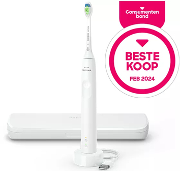 Philips 4100 Series HX3683/33 Sonic Electric Toothbrush - White
