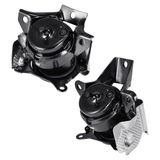 VEVOR Motorbevestigingsset Vervangend 2 Stuks Compatibel met 2014-2018 Chevrolet Silverado 1500 5.3L V8, Vervangt OE# 84175582, 84175583, Veilige Ondersteuning, Linker- en Rechtervoormontage